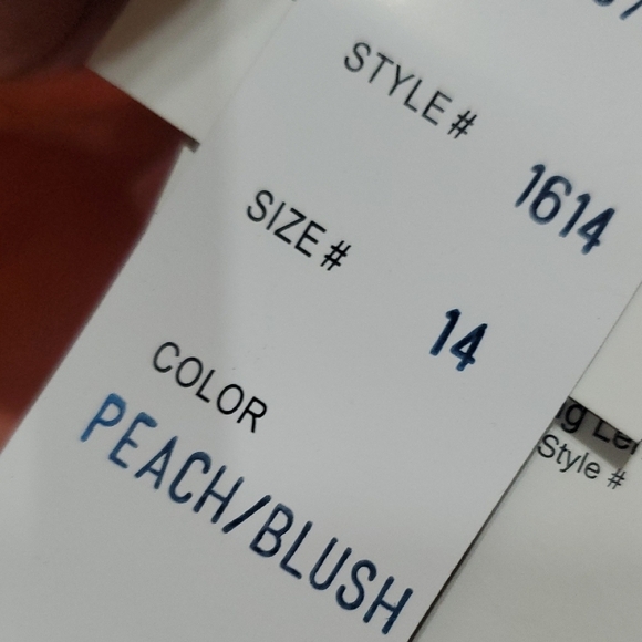 Bari Jay Pink Strapless Pleated Bust Sheer Maxi Gown - Picture 4 of 9